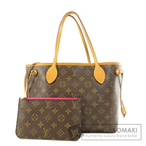 Louis Vuitton Neverfull Tote Bag Monogram Canvas Brown